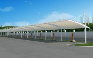 临沂膜结构停车棚