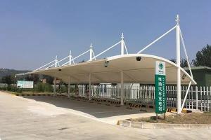 临沂膜结构停车棚